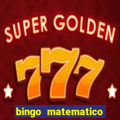 bingo matematico para ensino medio